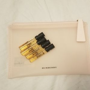 Burberry samples and jelly zipper case